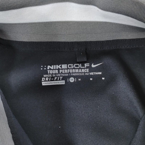 Nike Golf Pullover Mens Medium Dri-FIT Tour Performance 1/4 Zip Jacket - Picture 9 of 16